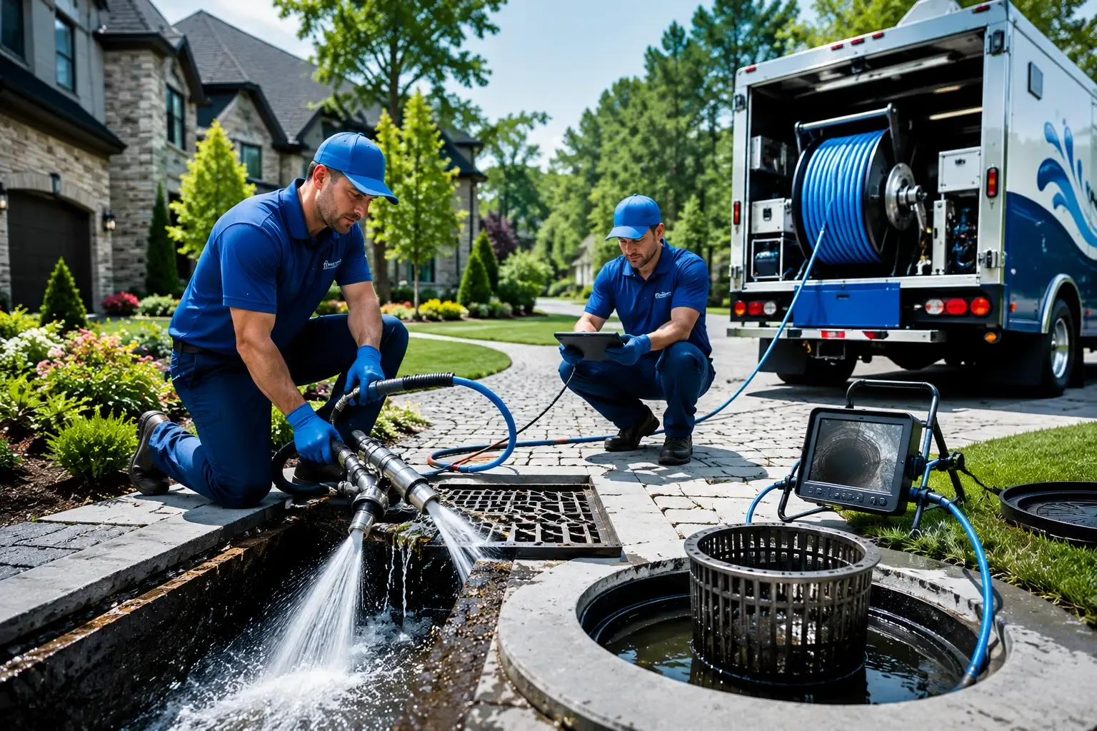 Local outdoor drain cleaning professionals in Folsom, WV