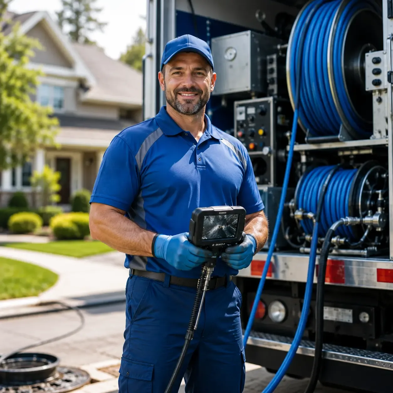 Local outdoor drain cleaning specialists in Folsom, WV